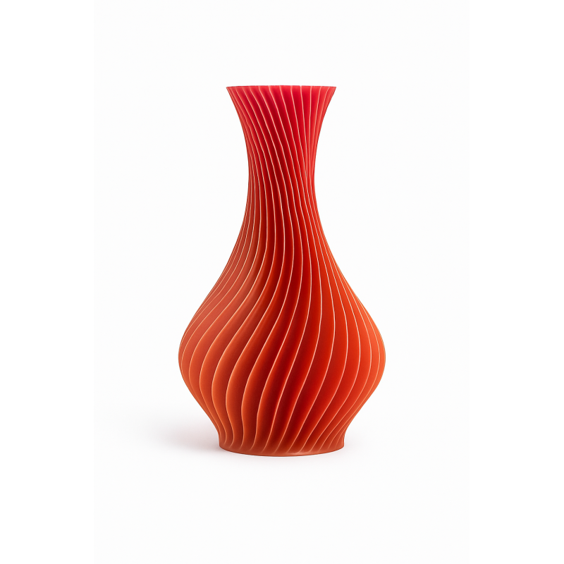Vase hélicoïdal design