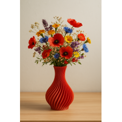Vase hélicoïdal design