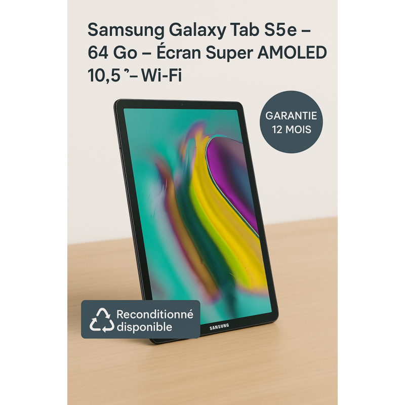 Samsung Galaxy Tab S5e – 64 Go